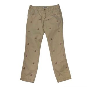 Teenie Weenie Tan Teddy Embroidered Straight Jeans US M